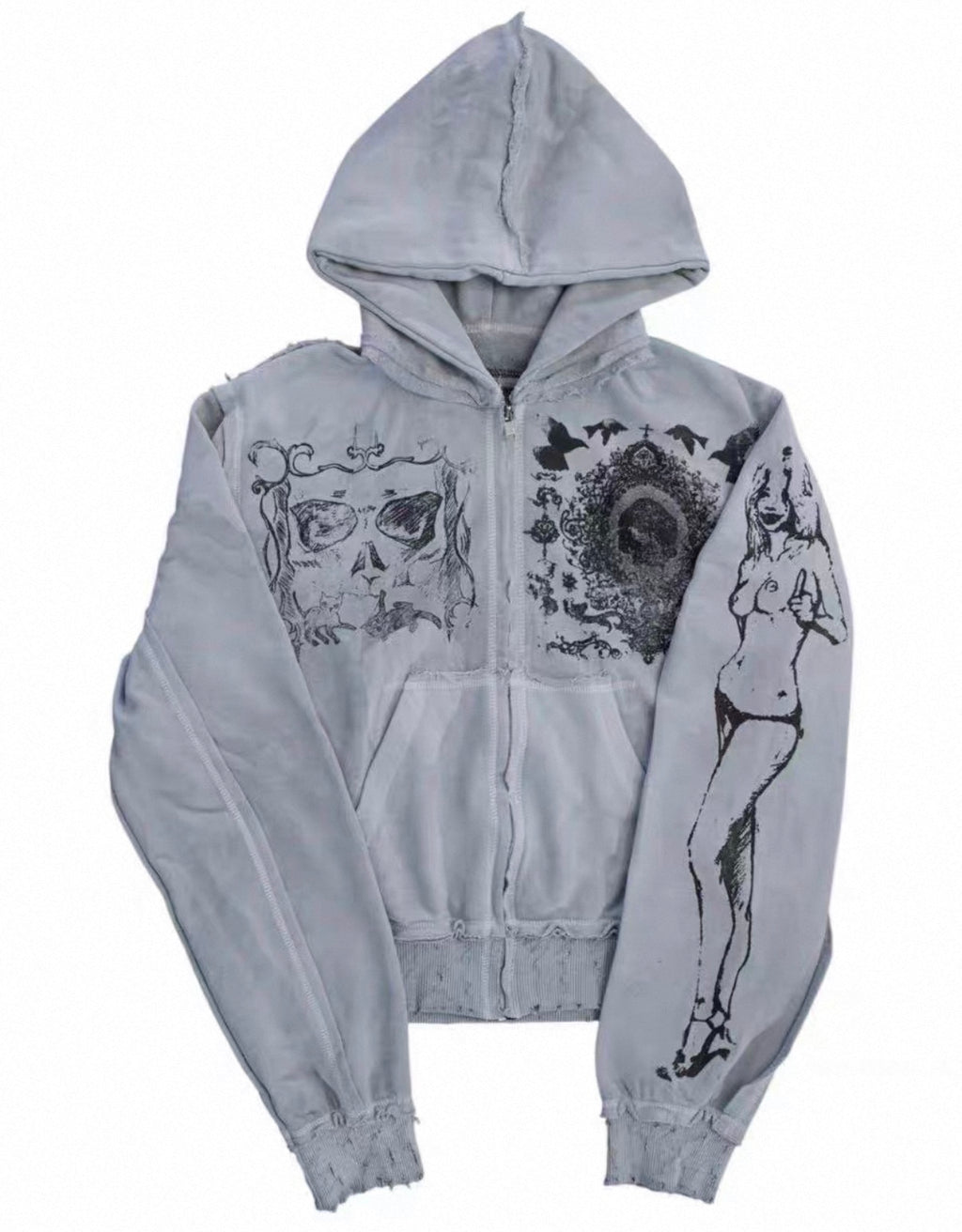 Zip hoodie
